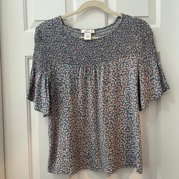 URBAN Romantics Tops - Urban Romantic Smocked Peplum Top